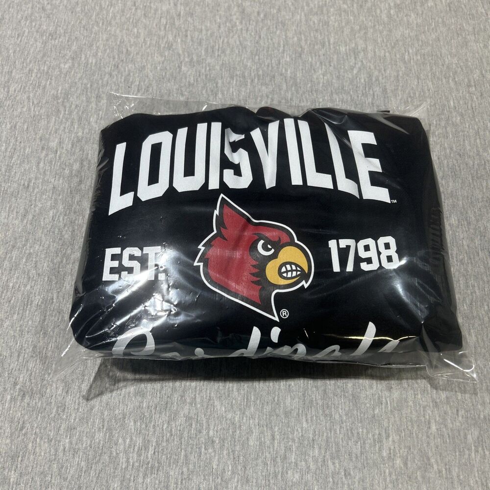 Gameday Couture Louisville Cardinals Studded Hoodie Womens Large Black NWT - Picture 12 of 13